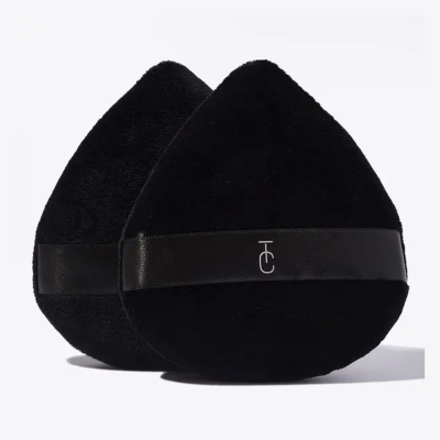 Набір вельветових пухівок Trigwell Cosmetics Velvet Powder Puff (2 шт)